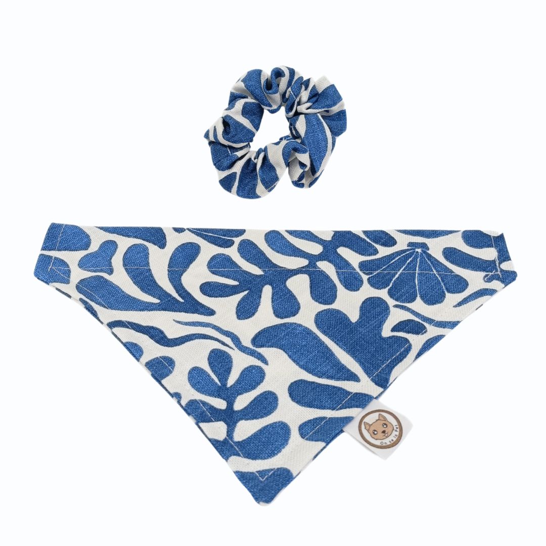 Bandana pour Chien - Azur