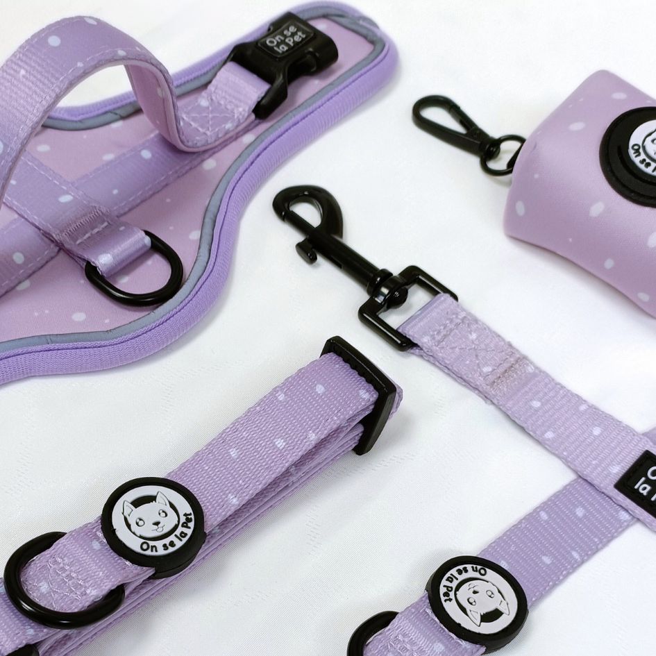 Comfortable and Practical Dog Leash - Lilac