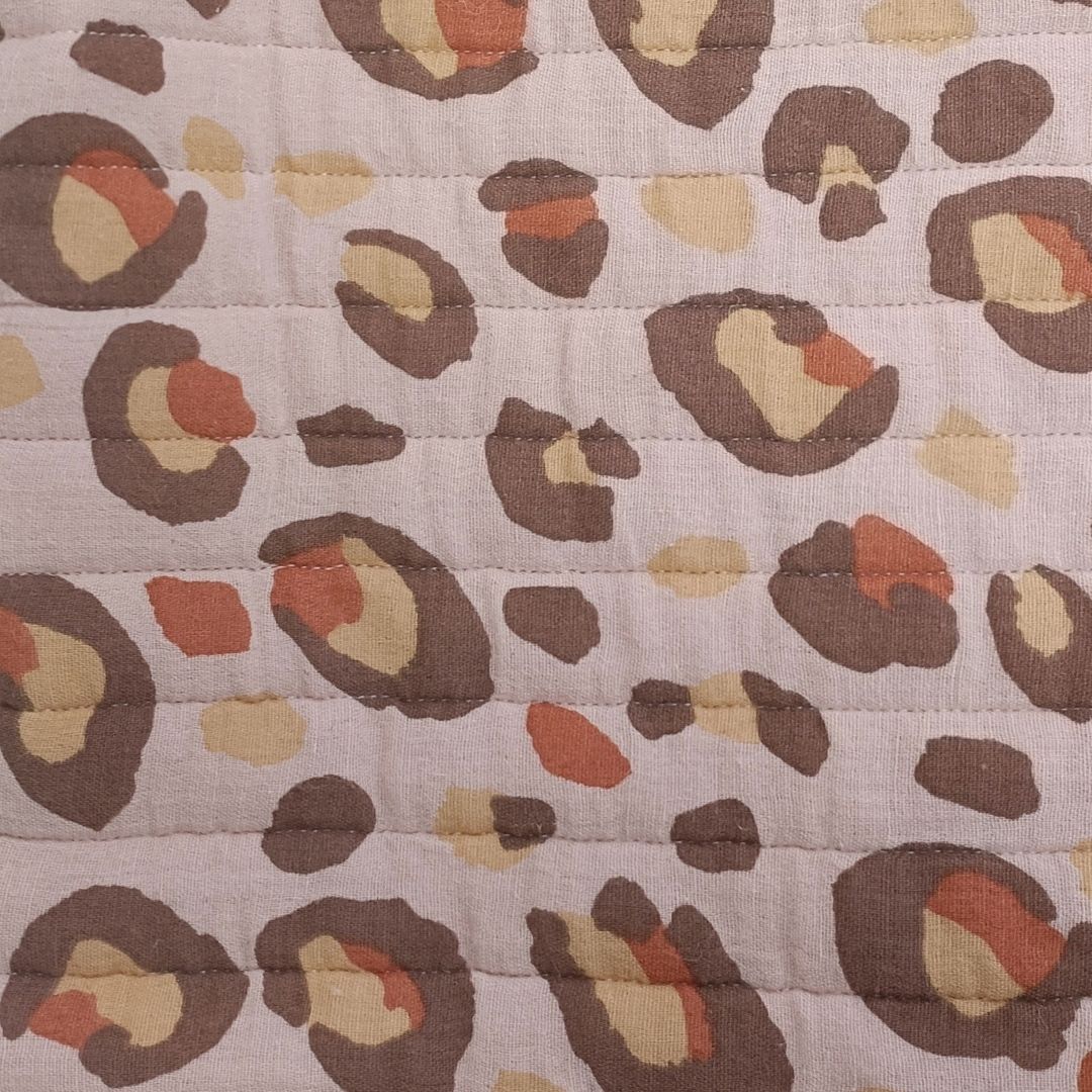 Couverture épaisse pour chien - Léopard rose pâle