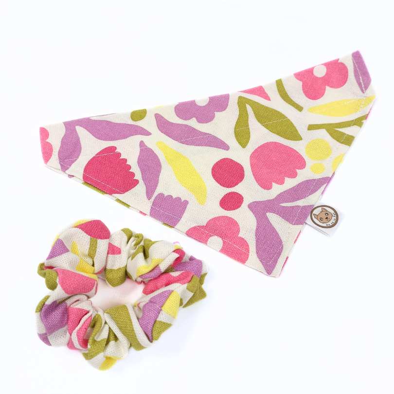 Bandana pour Chien - Printemps