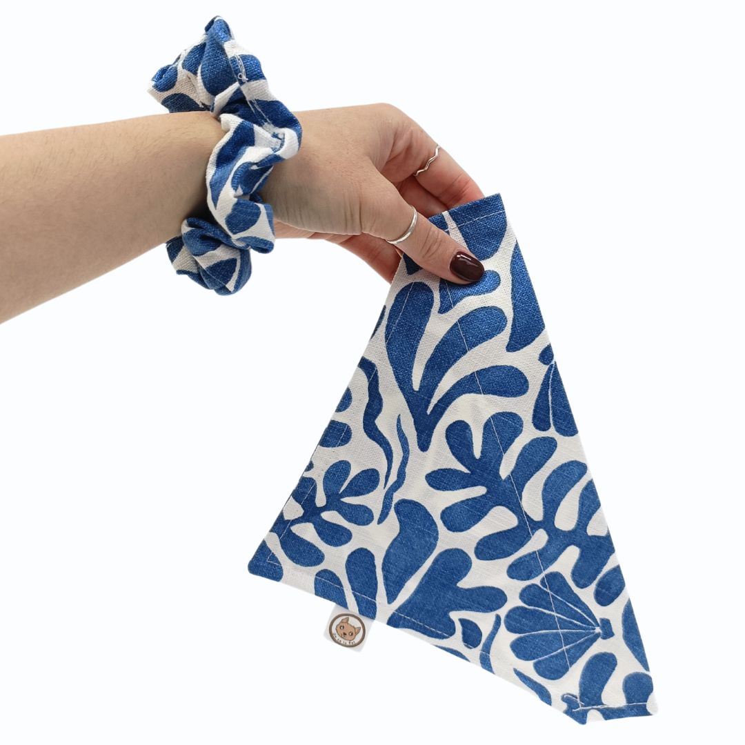 Bandana pour Chien - Azur