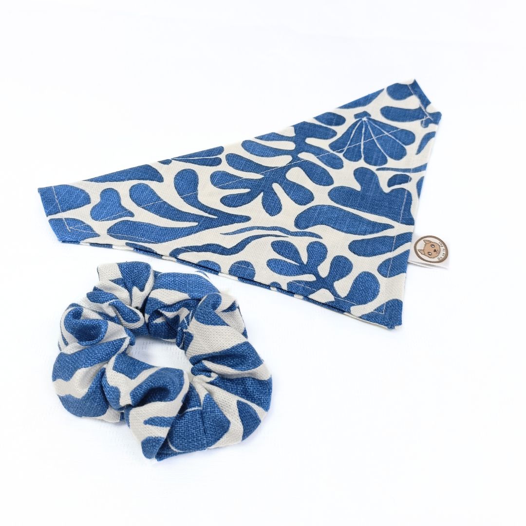 Bandana pour Chien - Azur