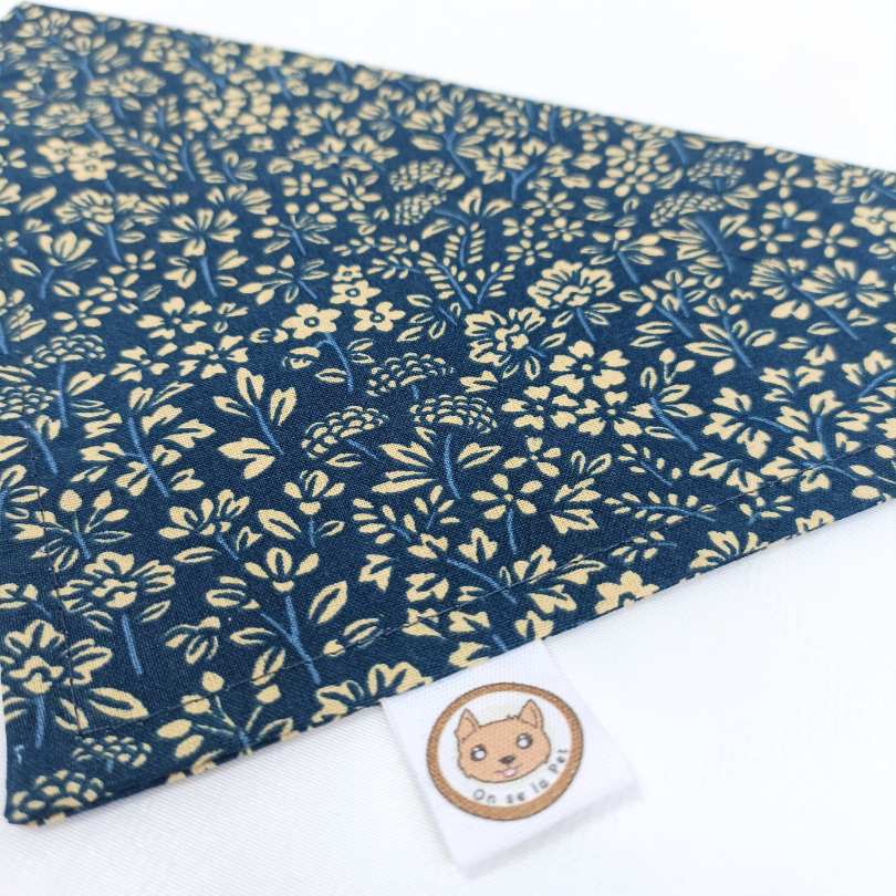 Bandana pour Chien - Bleu Liberty