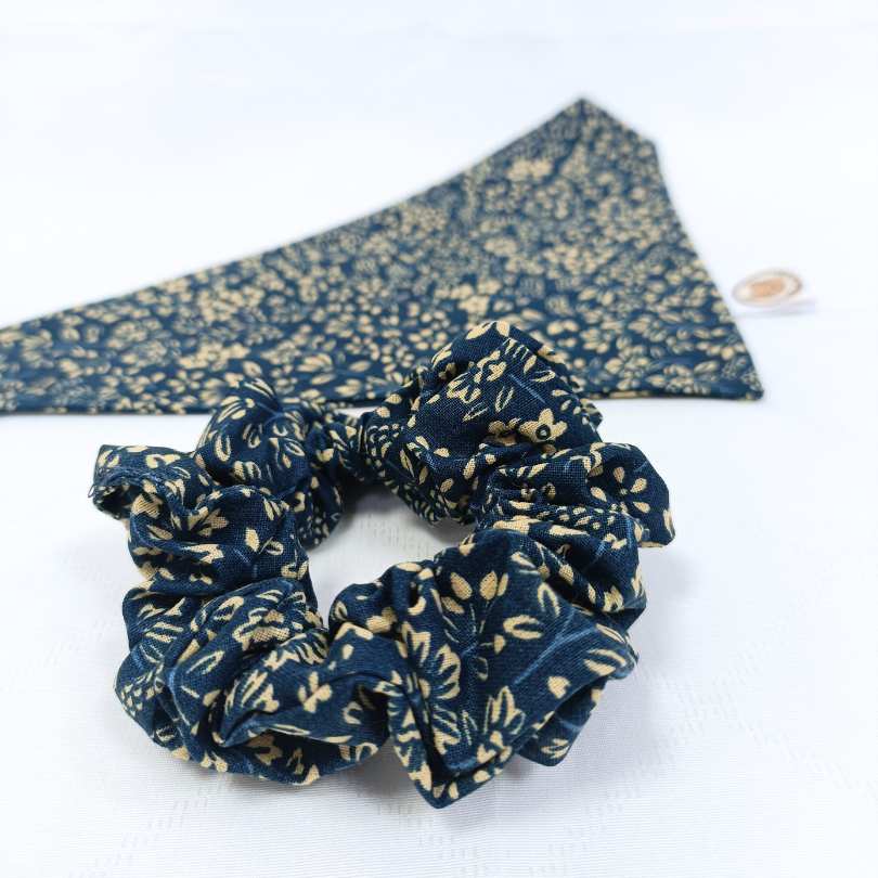 Bandana pour Chien - Bleu Liberty