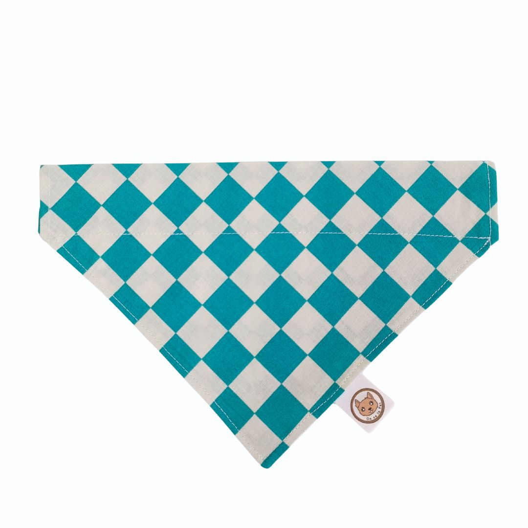 Bandana pour chien - Pique-nique Cyan