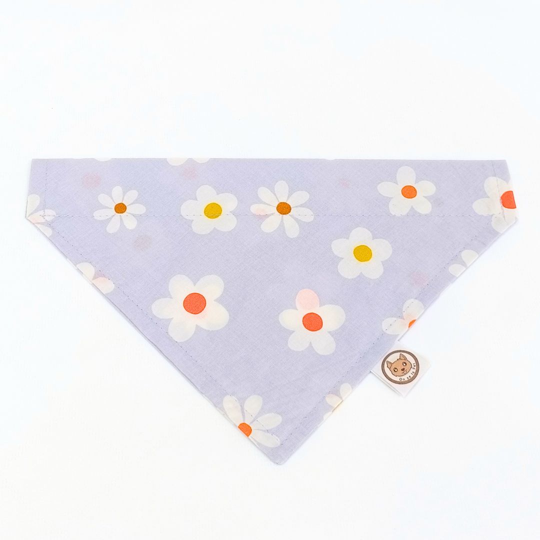 Bandana imperméable pour Chien - Retro Daisy