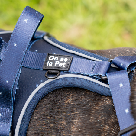 Harnais pour Chien Confortable et Innovant - Bleu Nuit