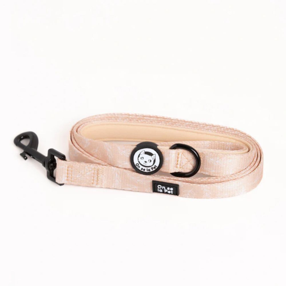 Laisse pour Chien Confortable et Pratique - Beige Tropical