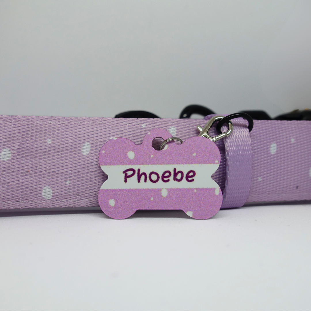 Médaille d'Identification Personnalisable pour Animaux - Forme Os