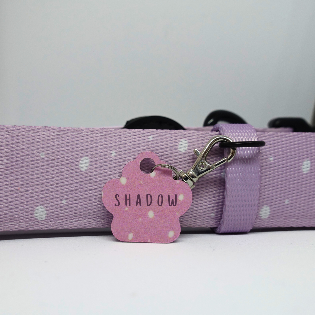 Médaille d'Identification Personnalisable pour Animaux - Forme Patte