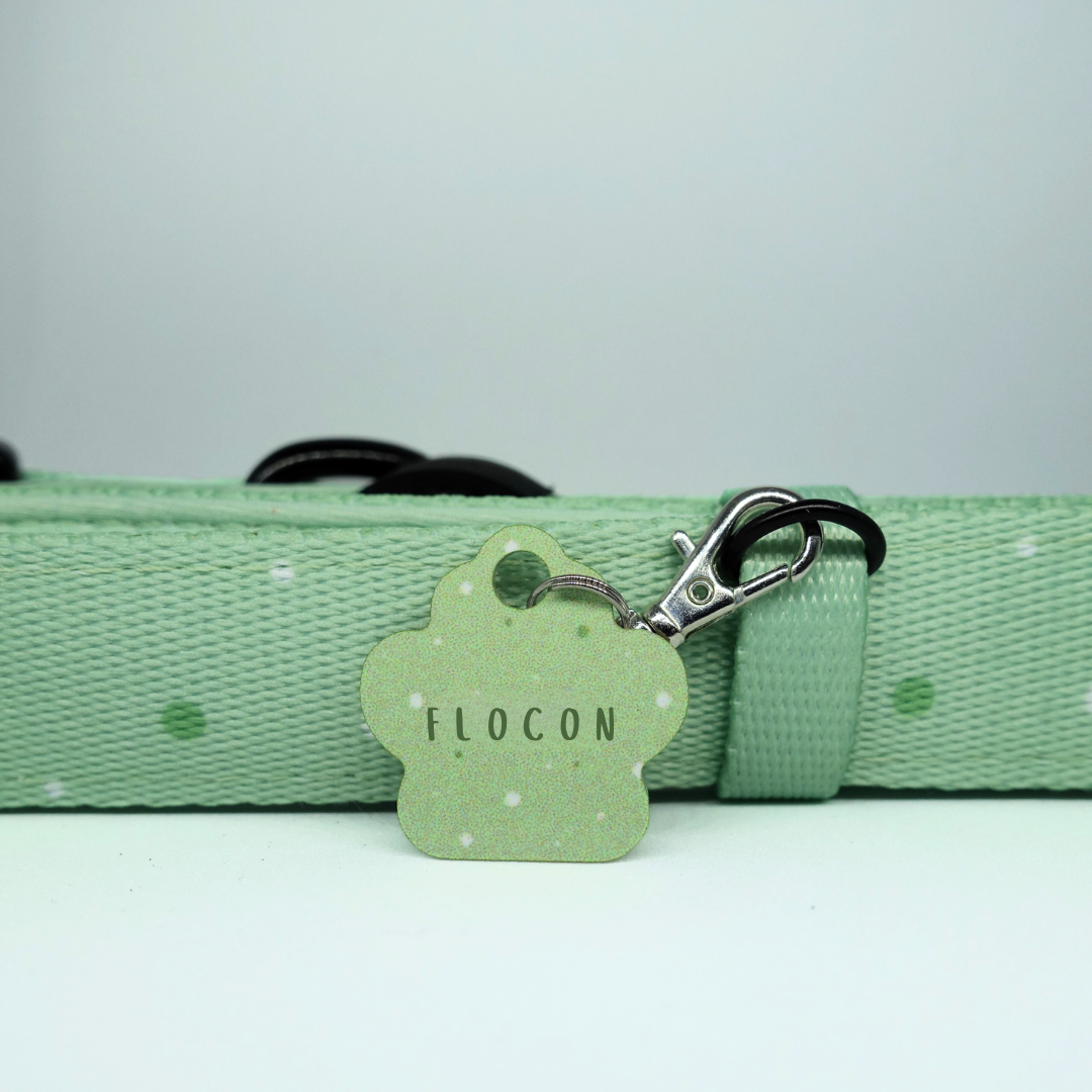 Customisable ID Tag for Animals - Paw Shape