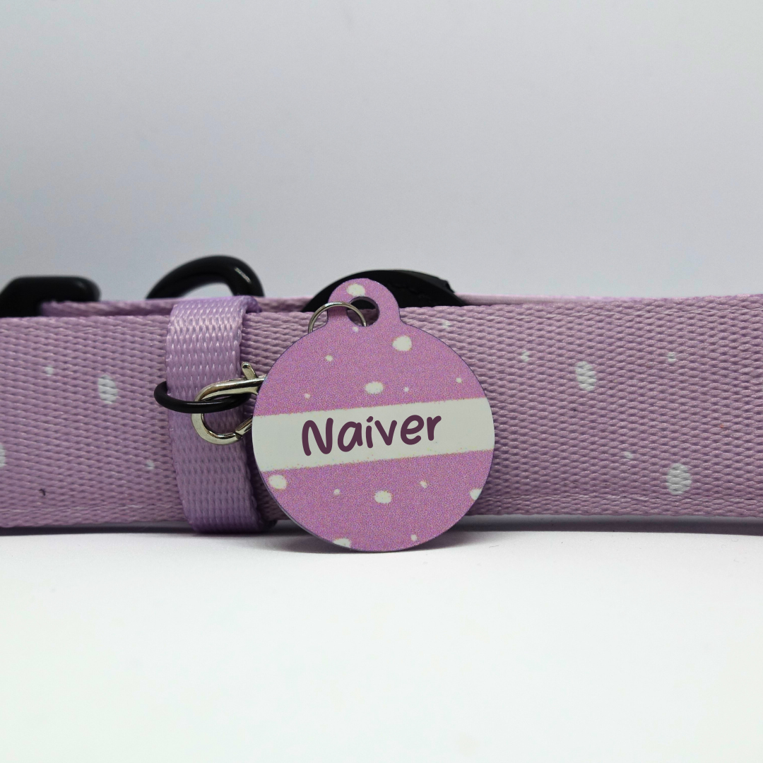 Customisable ID Tag for Animals - Round Shape